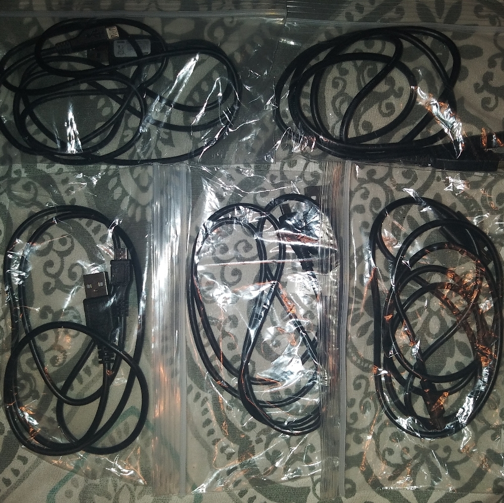 Phone Chargers & Audio Cords